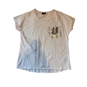 Orly Women's Tee - With Sequin Pocket - Size L